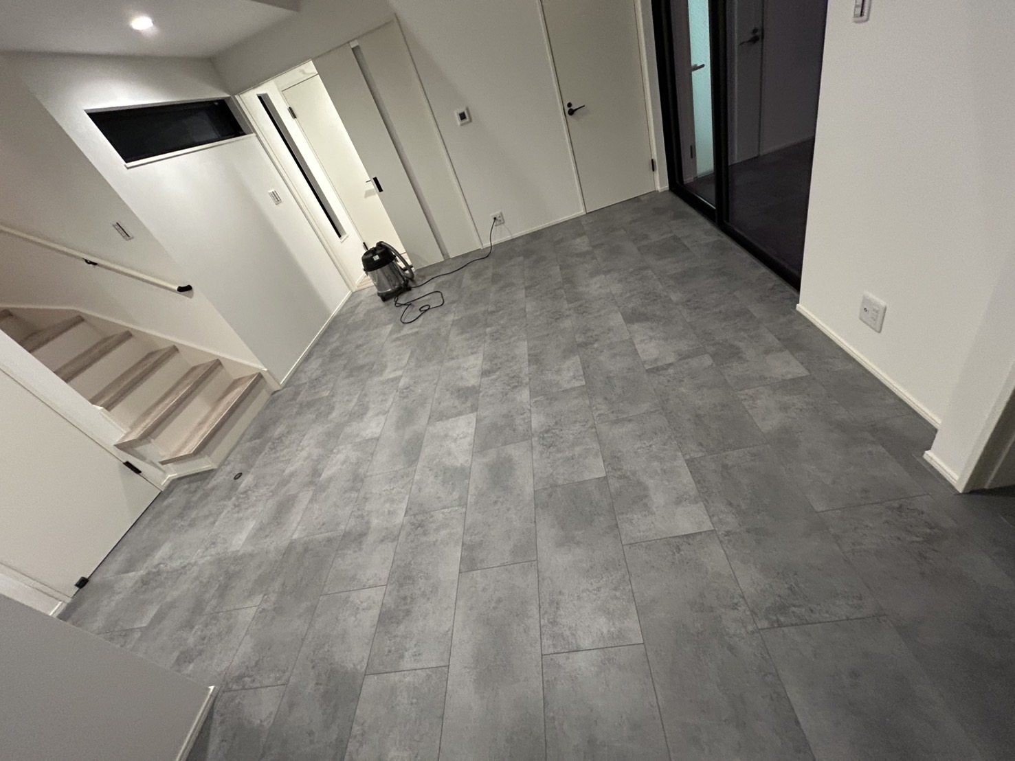 東京都杉並区 床暖房HEATPLUS+GROCK 石目調ライトグレー